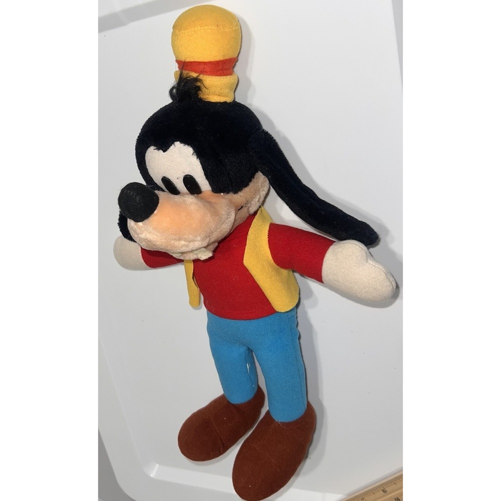 Vintage Disneyland Walt Disney World Goofy Plush Stuffed Toy Original Disney Toy - Picture 10 of 13